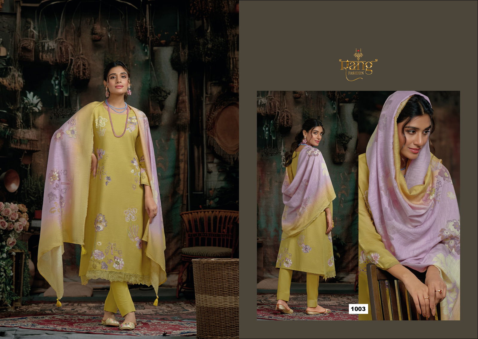 Clara By Rang Viscose Printed Designer Salwar Kameez Suppliers In India